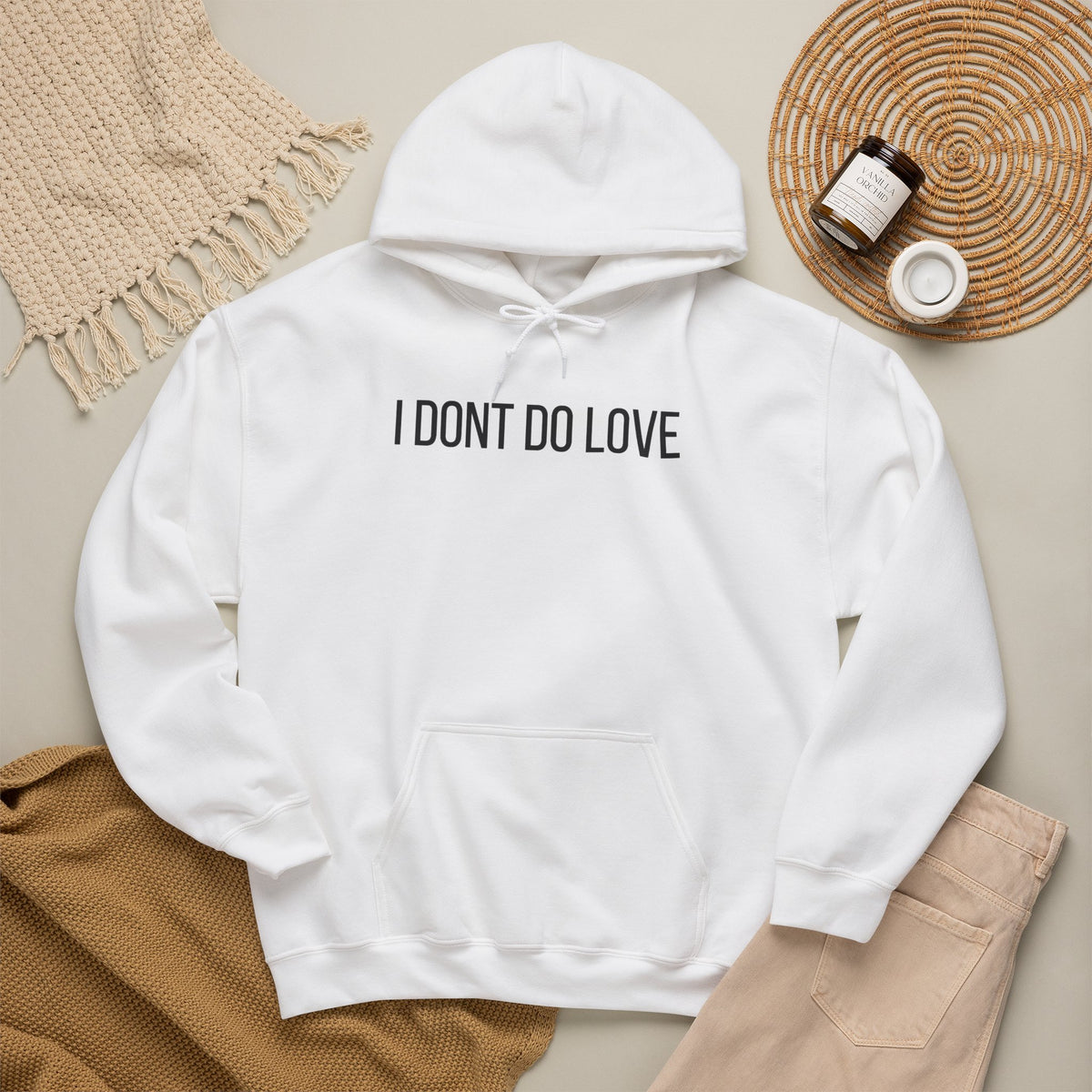 I Don't Do Love Hoodie