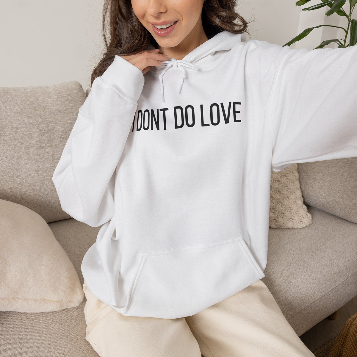 I Don't Do Love Hoodie