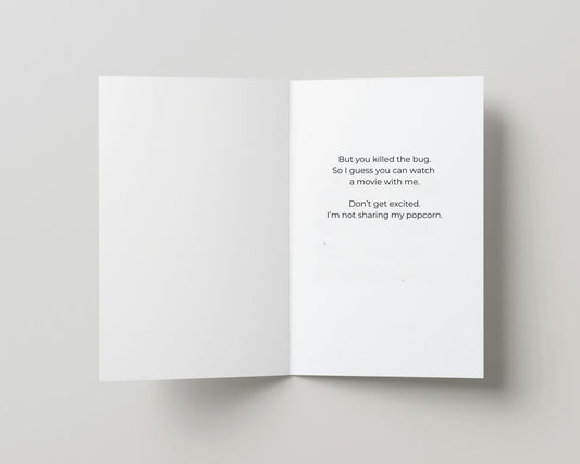I Don’t Do Boyfriends Card