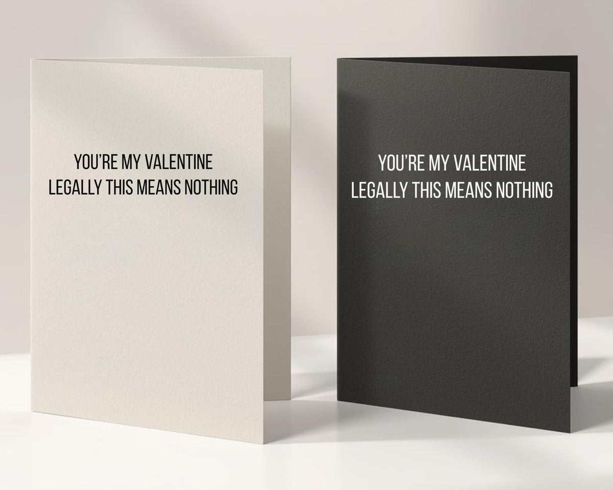 Legally This Means Nothing Card