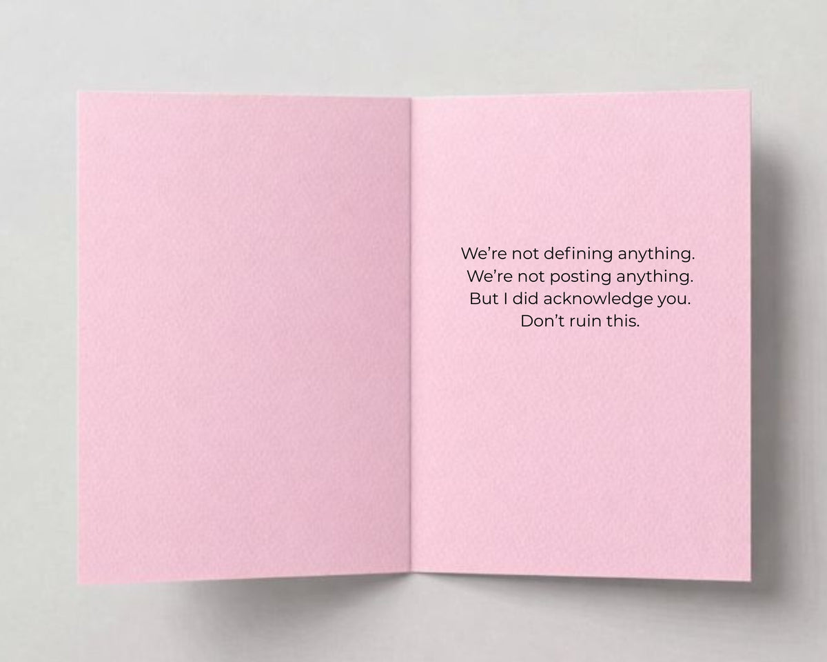 So... Valentines Day Card