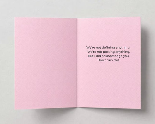 So... Valentines Day Card